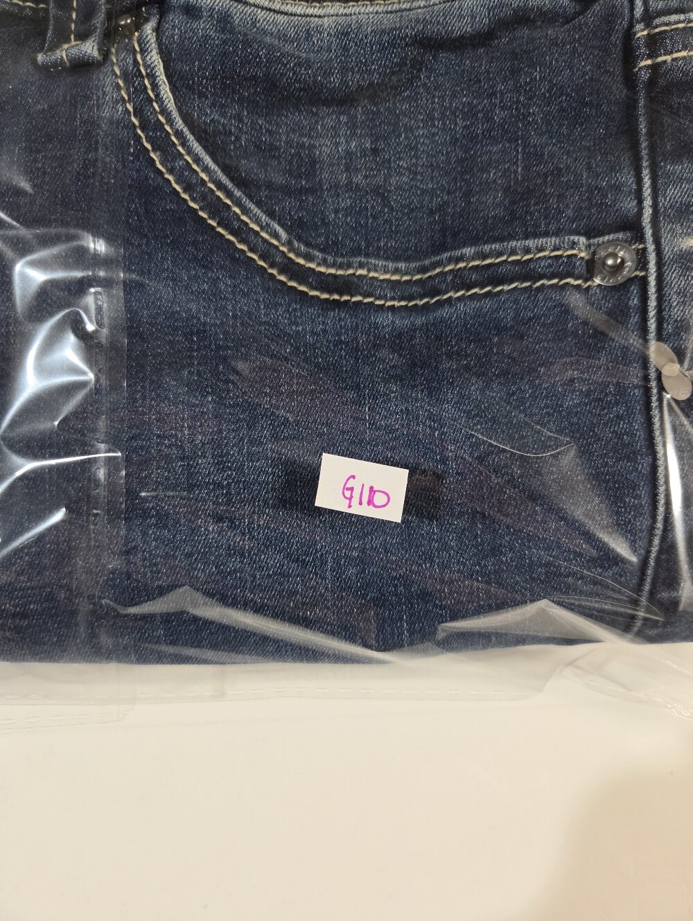 torrid Dark Indigo Cropped Jeans with Triple Button Waist - Picture 14 of 14